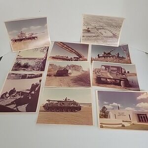 Fort Hood 8x10 Photograph‎ Lot Of 10 Pictures